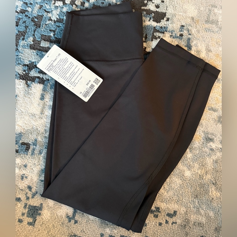 NWT lululemon Align HR pant 25” -018